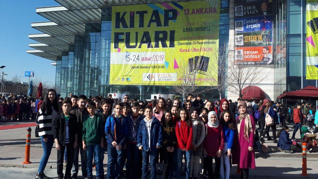 Gerede Ortaokulu Öğrencileri 13. Ankara Kitap Fuarı´nda