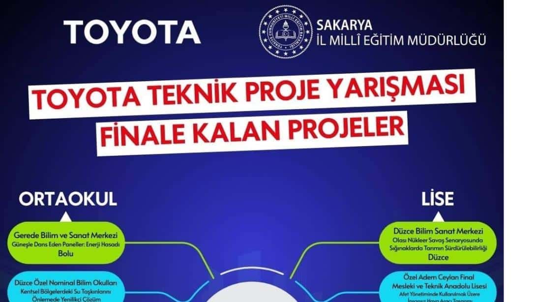 Toyota Teknik Proje Yarışması